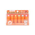 Истал милый морковный сериал Highlighter Marker Pen 6colors Highligher Set для детских школьных принадлежностей